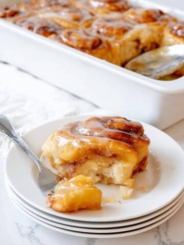 Cozy Apple Pie Cinnamon Rolls Bake Recipe