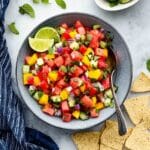 Watermelon Mango Salsa Recipe