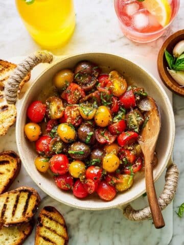 Marinated Cherry Tomato Salad Recipe