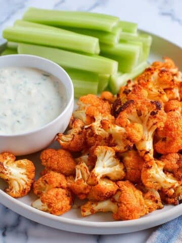 Air Fryer Buffalo Cauliflower Recipe