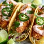 Crispy Baked Tilapia Fish Tacos Recipe
