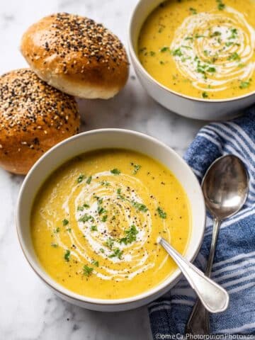Creamy Chicken Carcass Soup Recipe