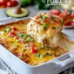 Low Carb Chicken Enchilada Casserole Recipe