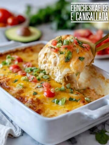 Low Carb Chicken Enchilada Casserole Recipe