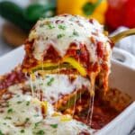 Baked Chicken and Peppers with Mozzarella Recipe