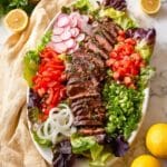 Flank Steak Salad with Balsamic Dressing Recipe