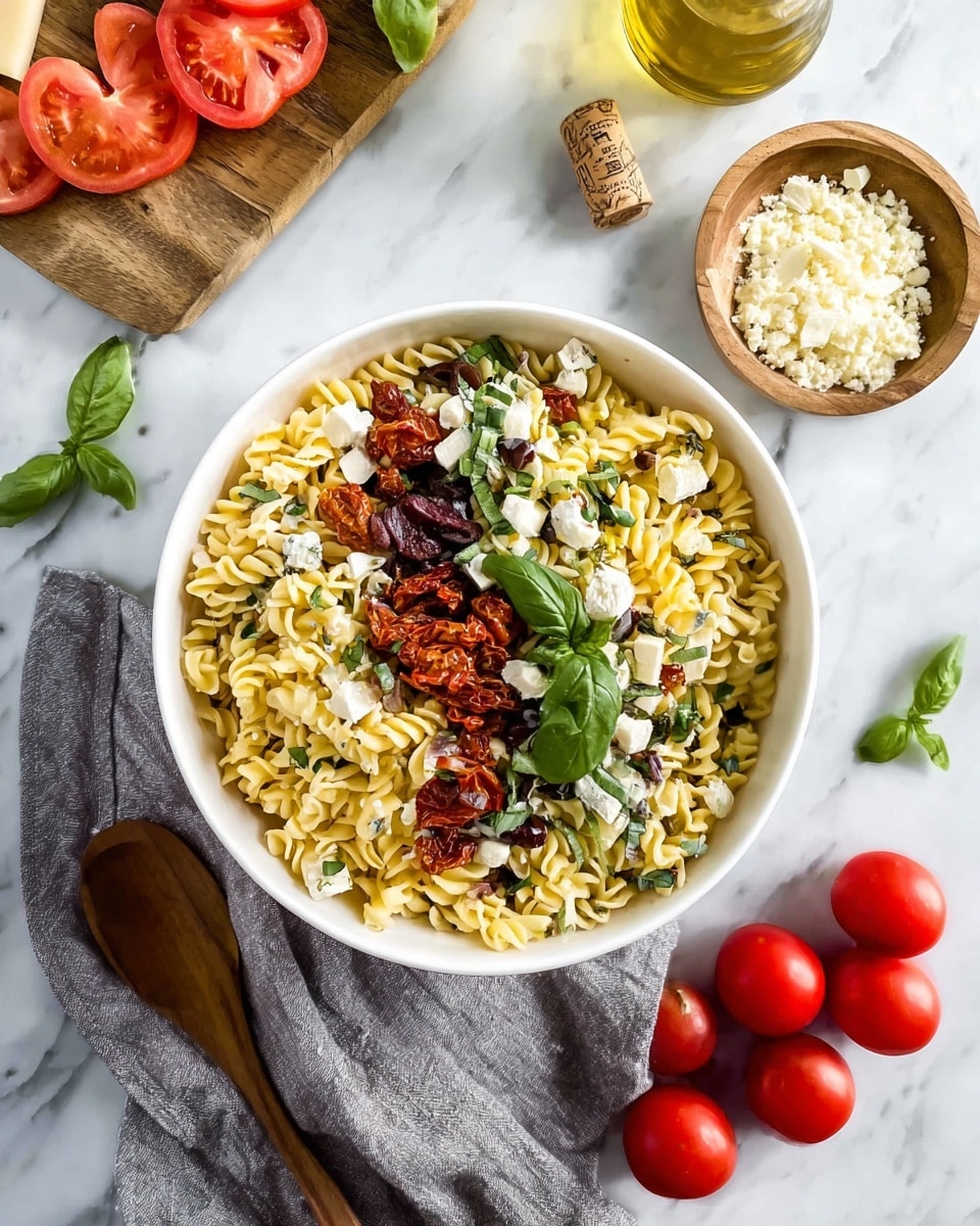 Zesty Italian Pasta Salad: Bright & Flavorful Summer Dish
