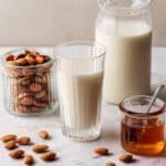 Homemade Almond Milk with a Touch of Agave Recipe