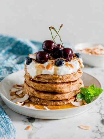 Vegan Almond Flour Pancakes Recipe