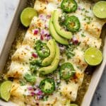 Green Chicken Enchiladas Recipe