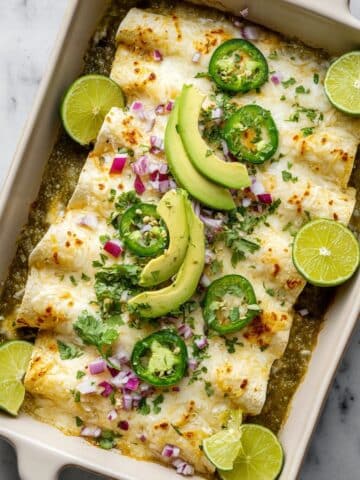 Green Chicken Enchiladas Recipe