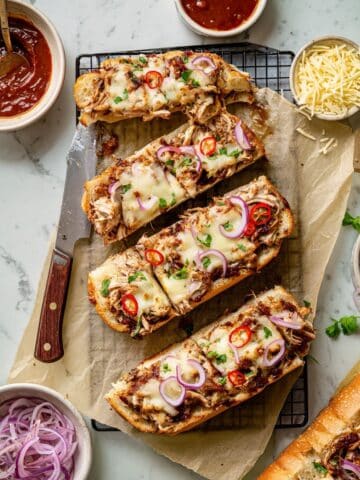 BBQ Chicken French Bread Pizza Recipe