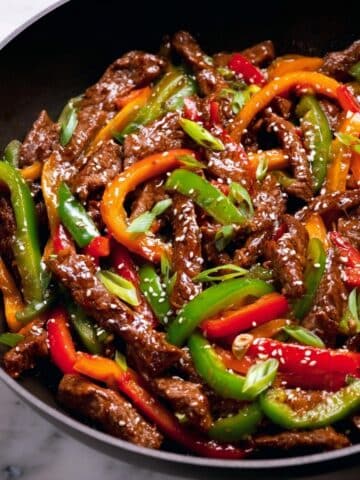 Healthy Pepper Steak Stir-Fry Recipe