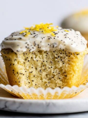 Lemon Poppy Seed Muffins with Lemon Glaze Recipe