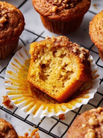 Pumpkin Muffins with Spiced Streusel Recipe