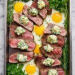 Sheet Pan Steak and Eggs Recipe
