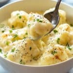 Garlic Parmesan Cauliflower "Mac" and Cheese Recipe