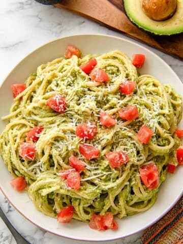 Avocado Pesto Pasta Recipe