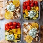 Greek Chicken Meal Prep Bowls Recipe