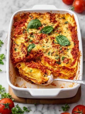 Spaghetti Squash Lasagna Casserole Recipe