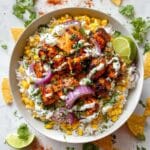 Street Corn Chicken Rice Bowl Recipe