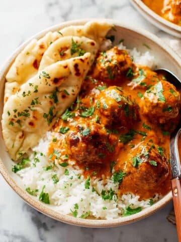 Butter Chicken Meatballs Recipe