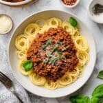 Easy Lentil Bolognese Recipe