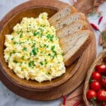 Baked Feta Cheese Dip with Eggs Recipe