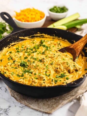 Keto Buffalo Chicken Dip Recipe