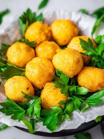 Keto Fried Cheese Balls Recipe