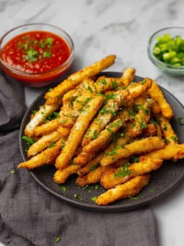 Air Fryer Crispy Chicken Fries Recipe