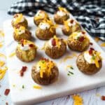 Loaded Mini Baked Potato Bites Recipe