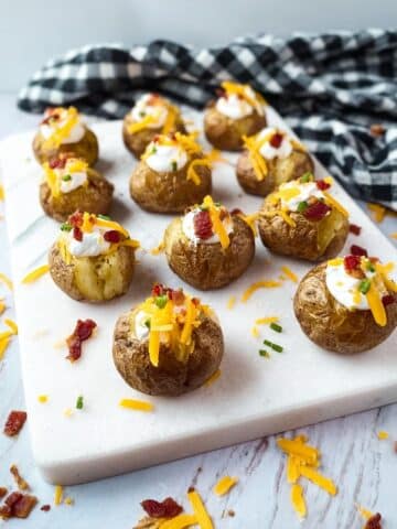 Loaded Mini Baked Potato Bites Recipe