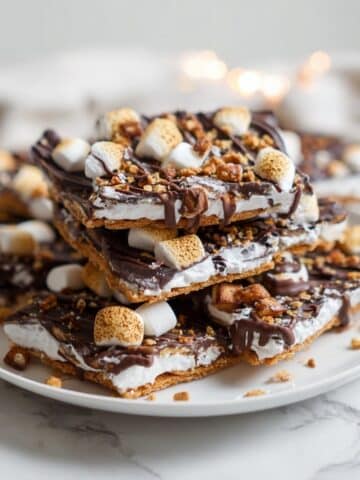 Chocolate and Marshmallow Loaded S'mores Bark Recipe