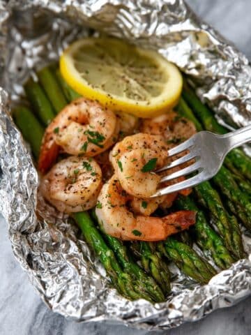 Cajun Shrimp Foil Packets Recipe