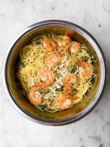 Instant Pot Shrimp Scampi Recipe