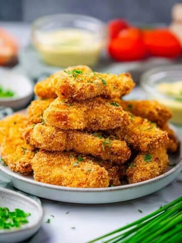 Oven Baked Breaded Dill Pickled Gherkins Recipe
