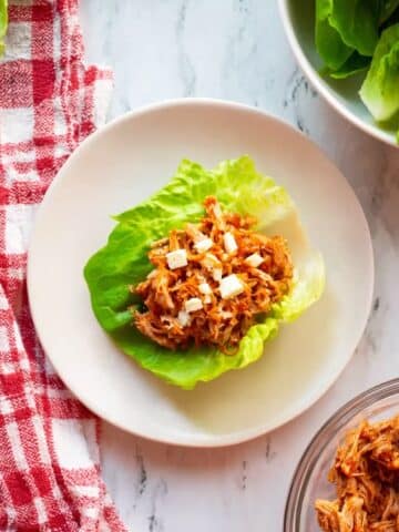 Simple Chicken Lettuce Cups Recipe