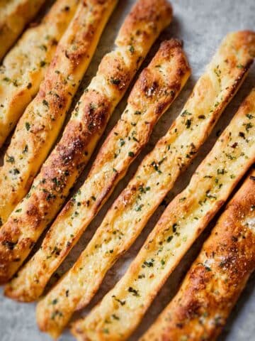 Low Carb Italian Gluten-Free Breadsticks Recipe