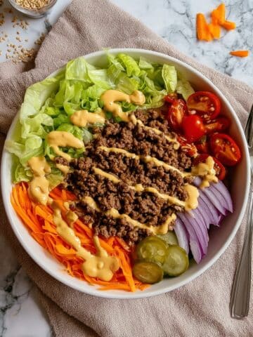 Big Mac Salad Recipe (Better Than The Drive-Thru!) Recipe