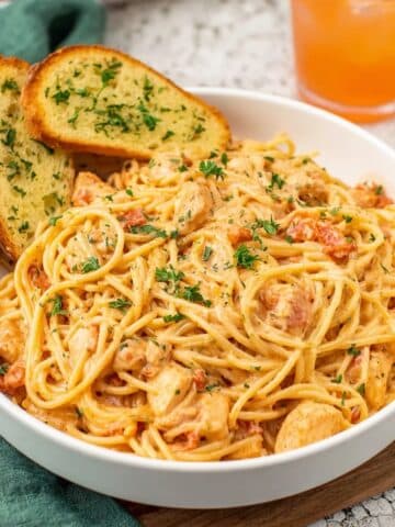 Creamy Chicken Spaghetti Bake Recipe