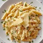 One Pot Creamy Garlic Pasta Recipe