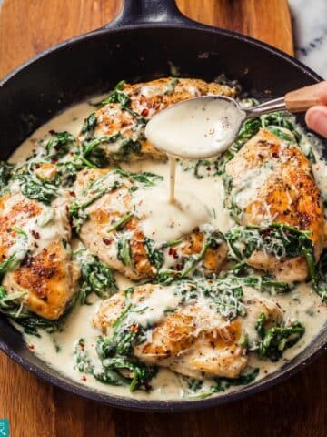 Creamy Chicken Florentine Recipe