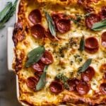 Easy Pumpkin & Sage Lasagna with Fontina Recipe