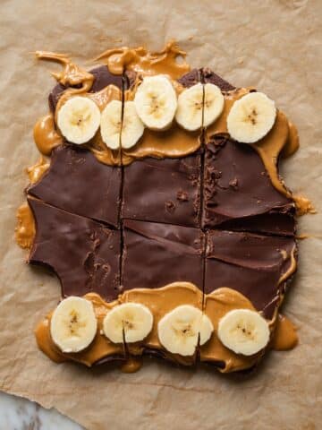 Banana Peanut Butter Chocolate Bark Recipe