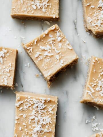 Vegan Carrot and Cashew Cheesecake Bars Recipe