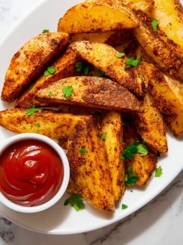 Air Fryer Potato Wedges Recipe