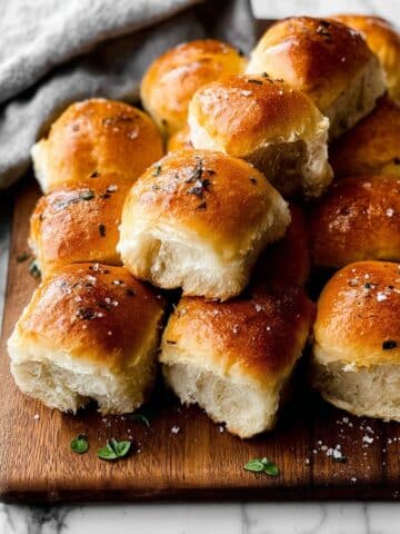 Brown Butter Sage Dinner Rolls Recipe