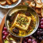 Baked Feta with Honey and Pistachios Recipe