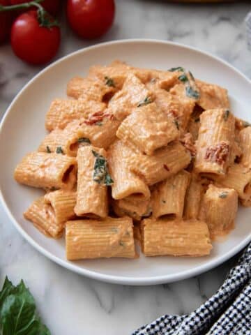 Burst Tomato Mascarpone Pasta Recipe
